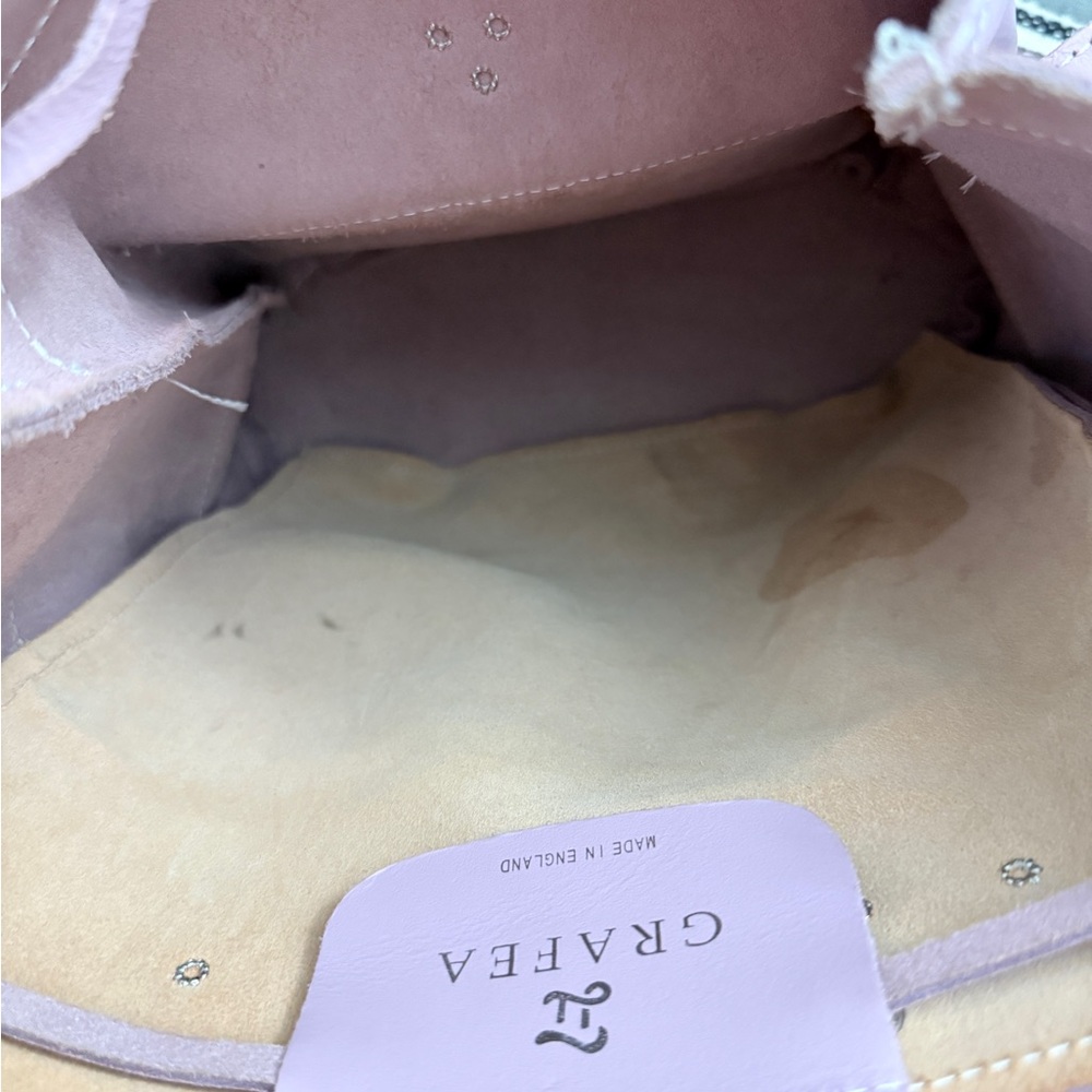 Pink Leather Backpack - Picture 9 of 10